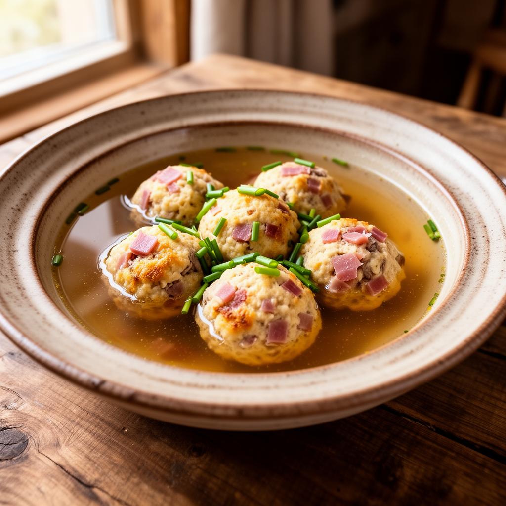 Canederli allo Speck — Canederli