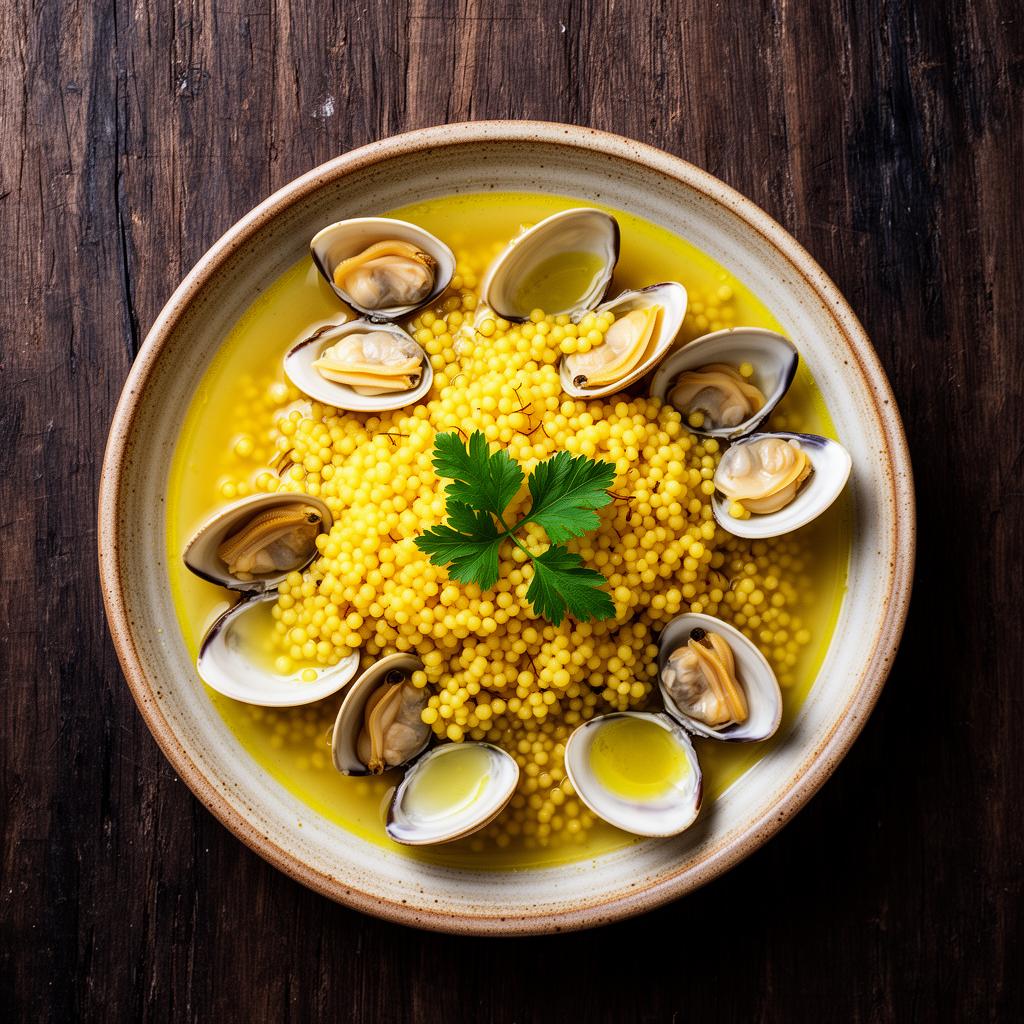 Fregula con Vongole — Fregula con Vongole