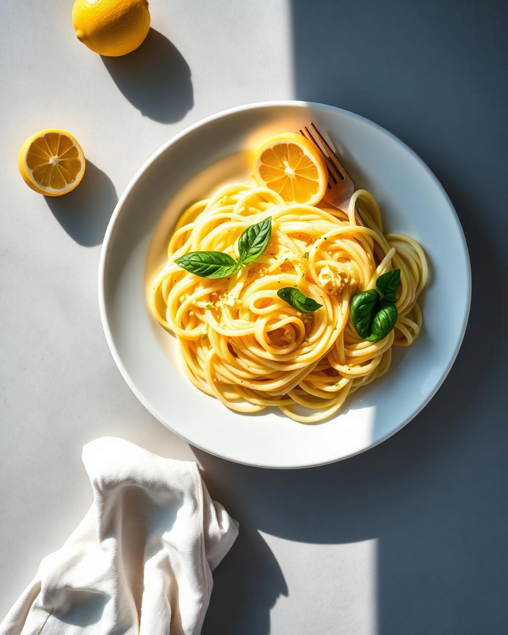 Linguine al Limone — Linguine al Limone