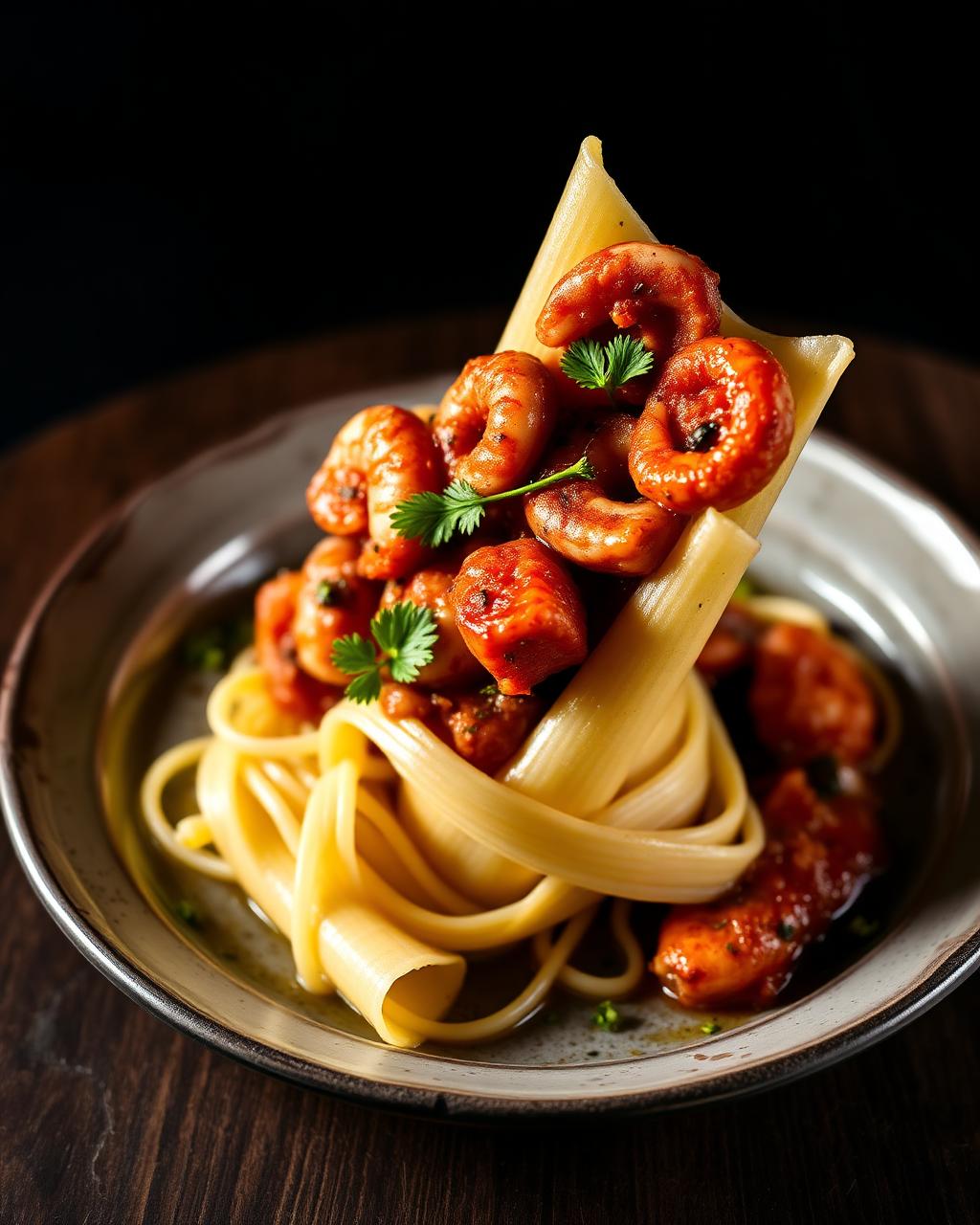 Paccheri con Ragù di Mare — Paccheri al Ragù di Mare